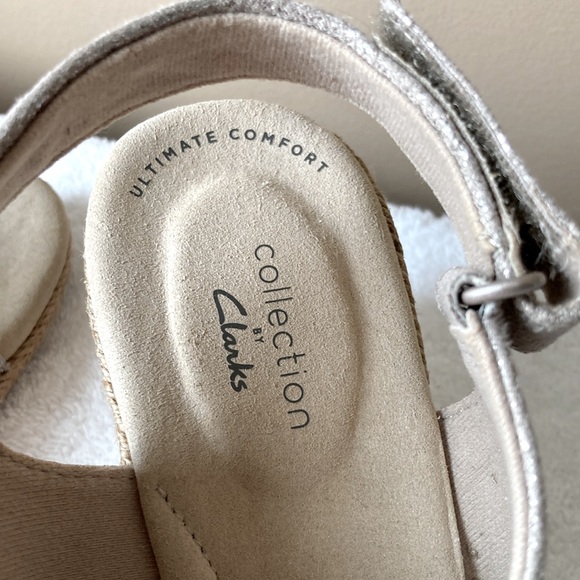 NWOB - Clark’s sling back wedge. Size 9. - Picture 14 of 14